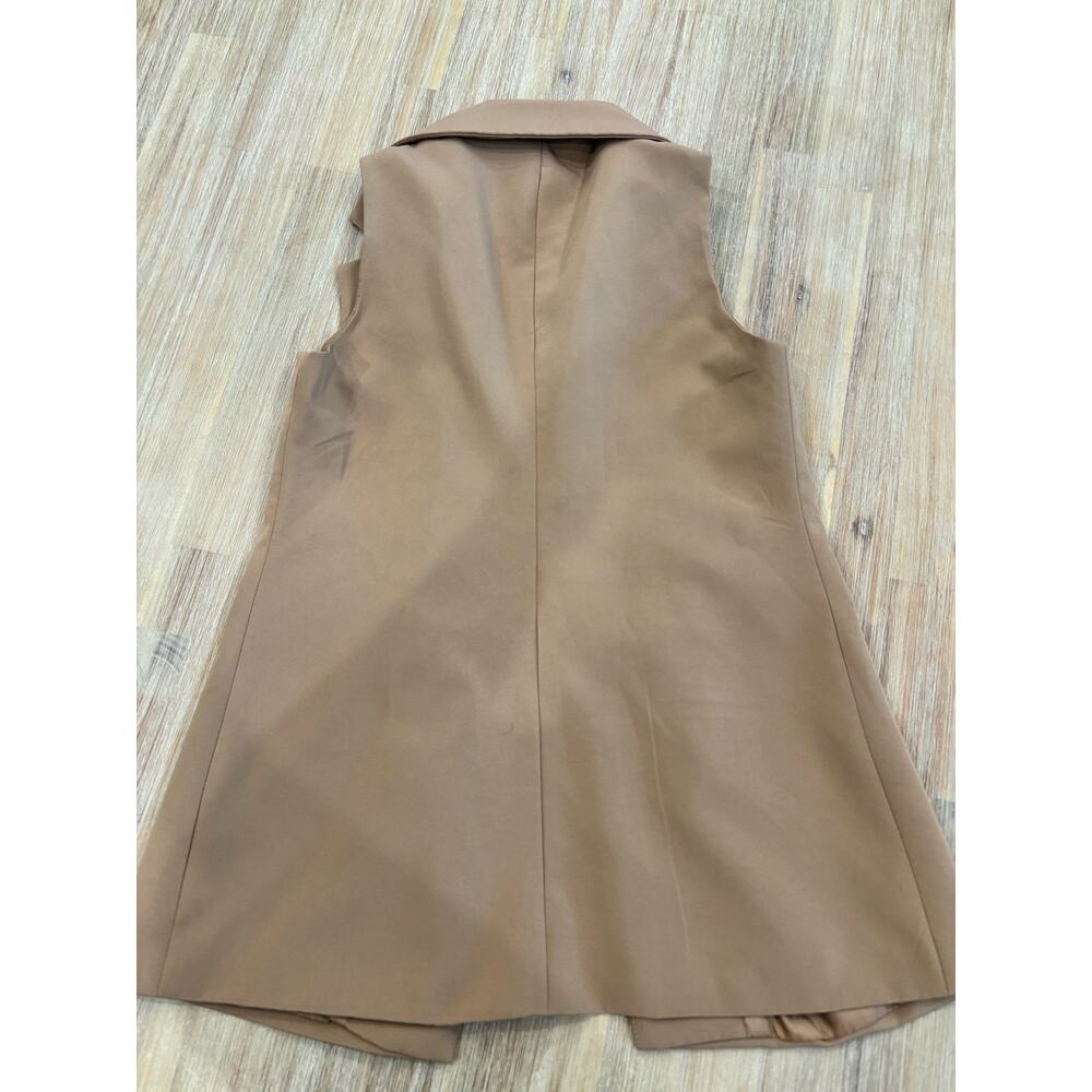 Sincerely Jules Brown Vest Blazer Size Small - Picture 9 of 9
